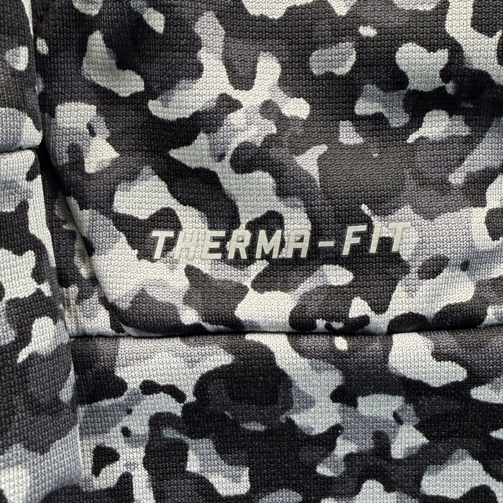 Nike Hoodie Mens XL Grey Camo Therma-FIT Digital Camouflage 717107-012 - Picture 6 of 10